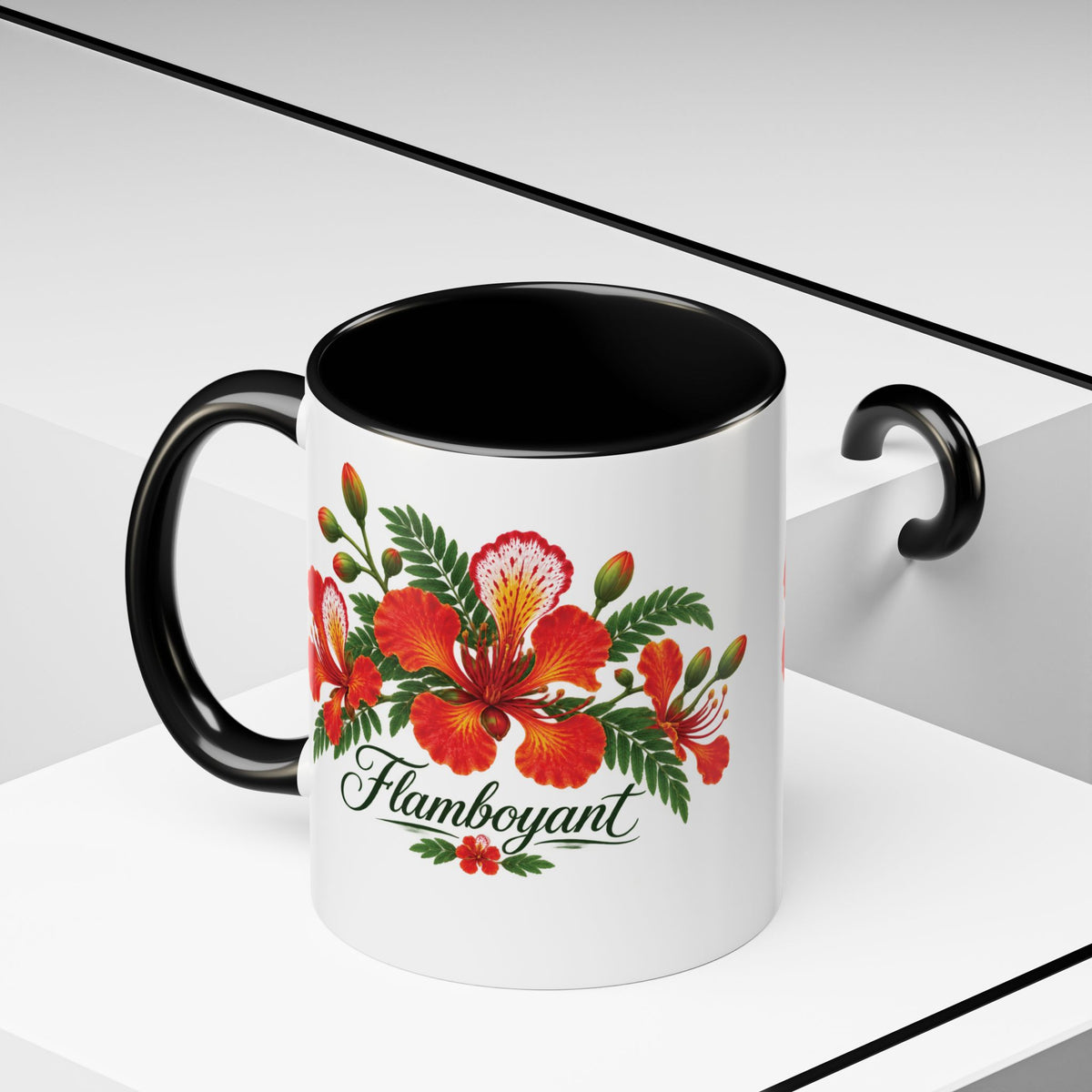 Flamboyant Island Bloom Mug