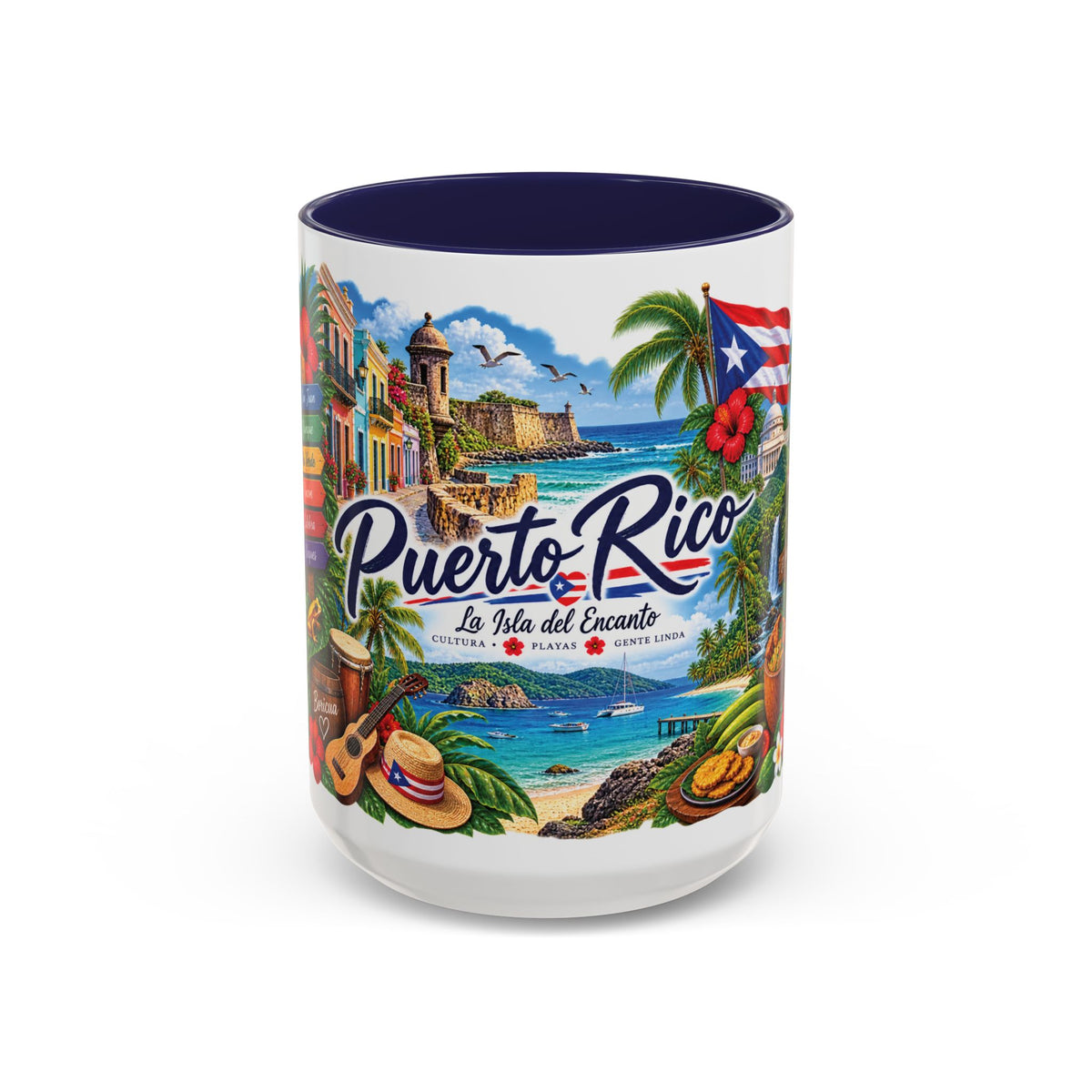 Puerto Rico Island Mug