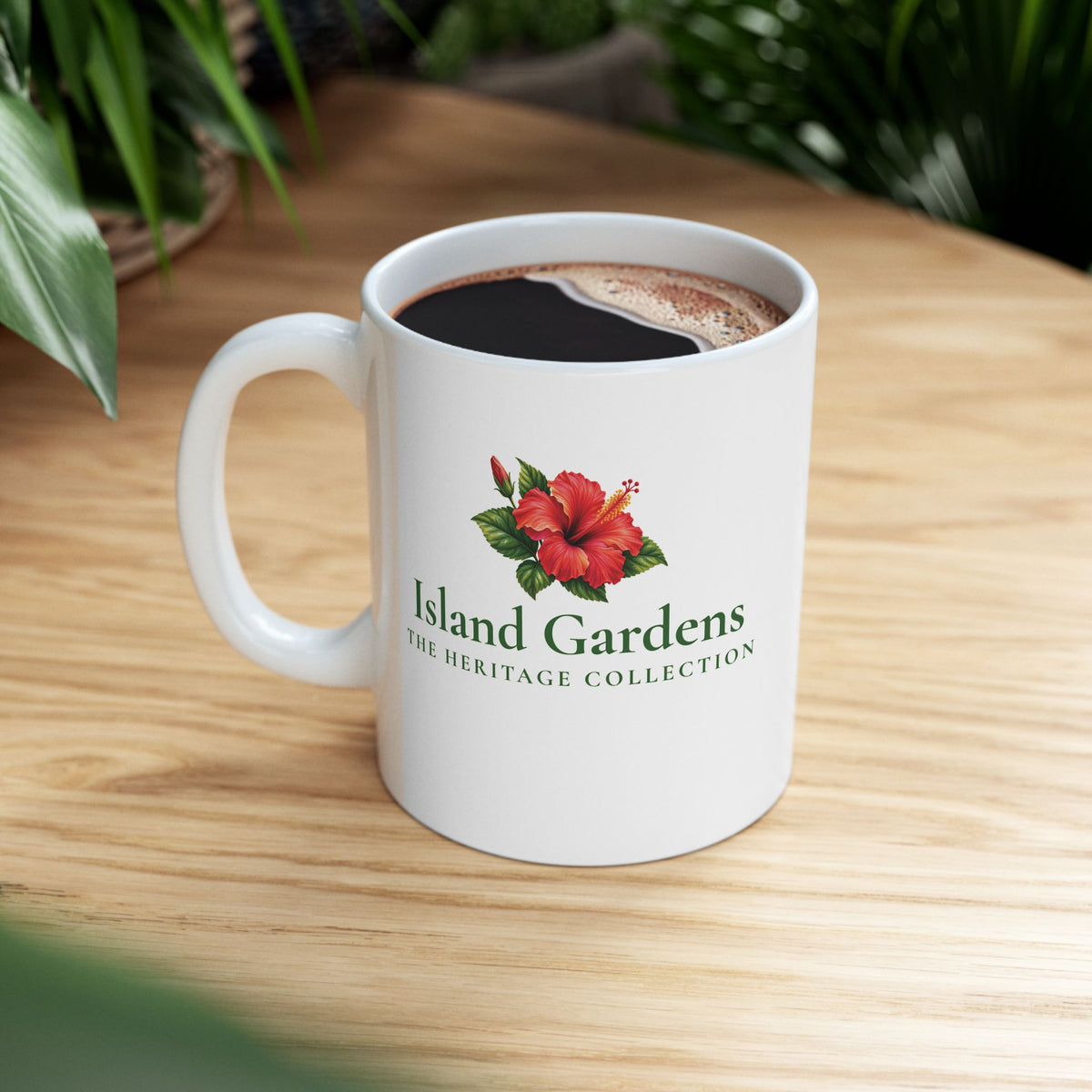 Hibiscus Botanical Mug