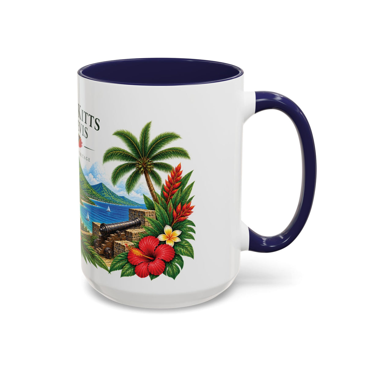 St Kitts & Nevis Island Mug