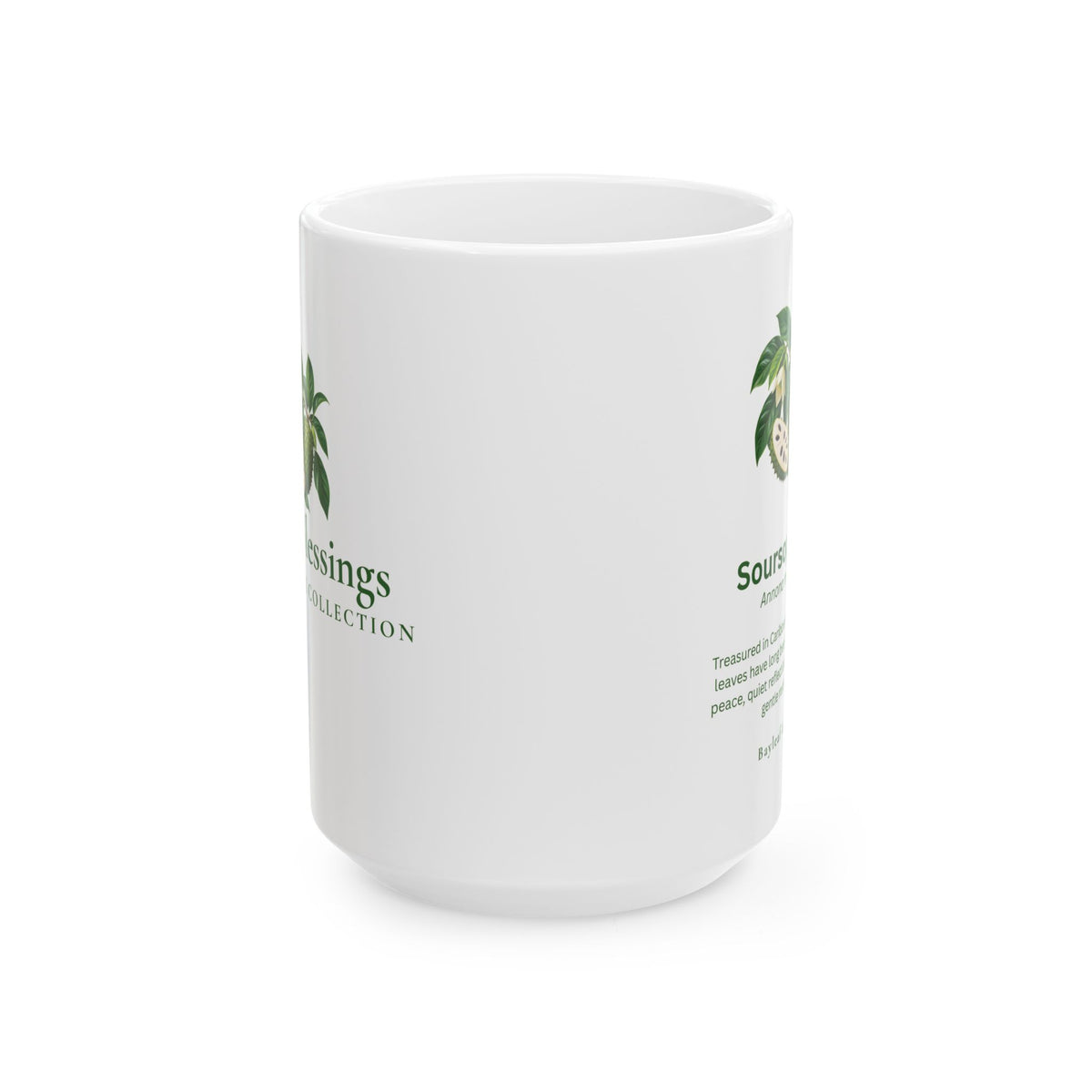 Soursop Leaf Botanical Mug