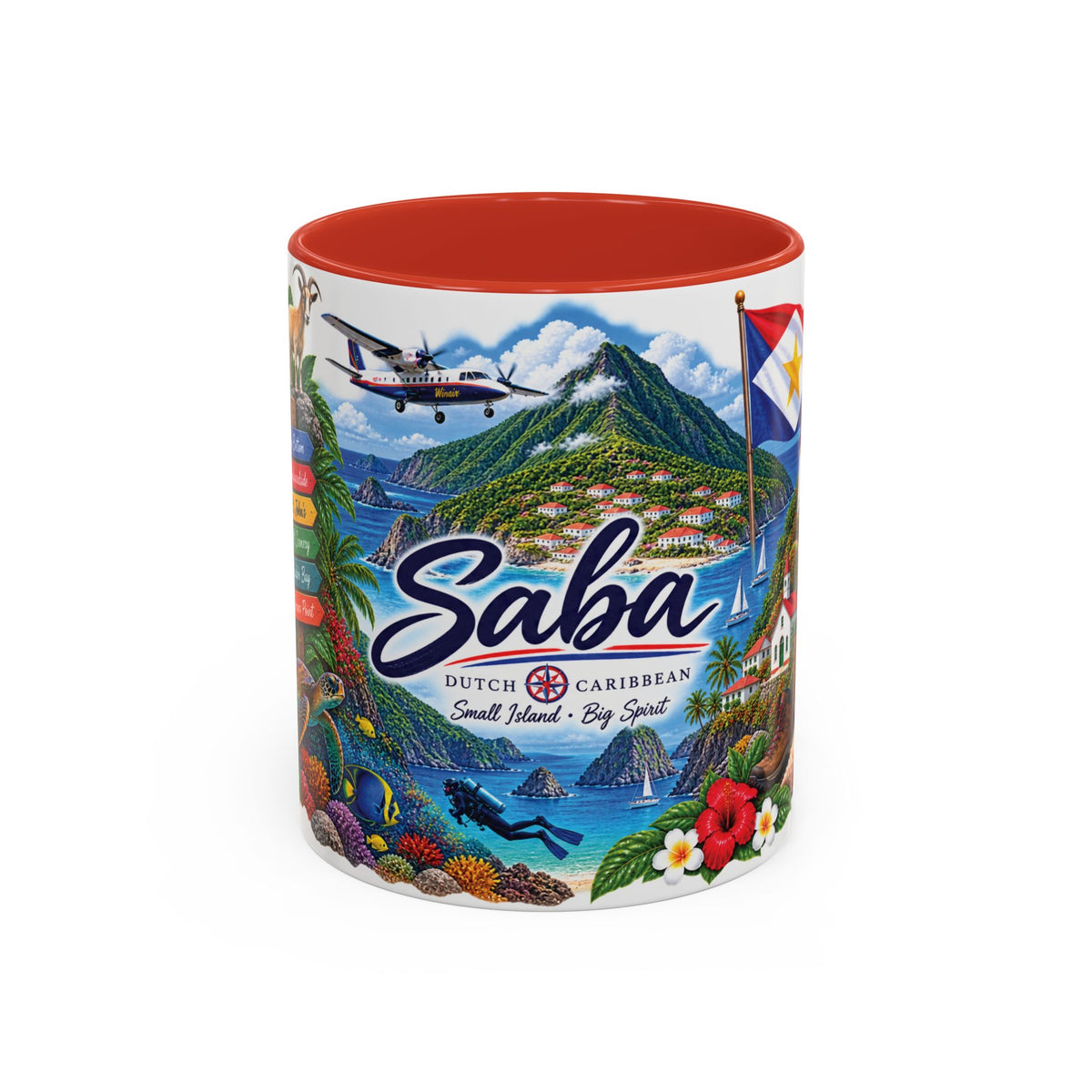 Saba Island Mug