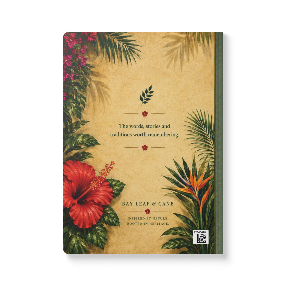 Preserve Your Caribbean Traditions Softcover Journal / Notebook – 200 Pages