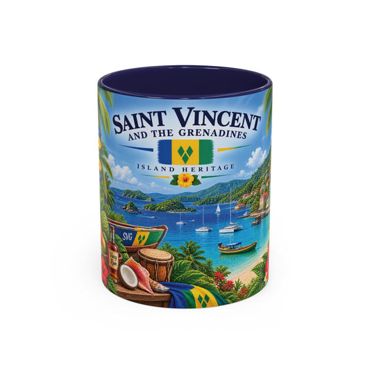 Saint Vincent & The Grenadines Island Mug