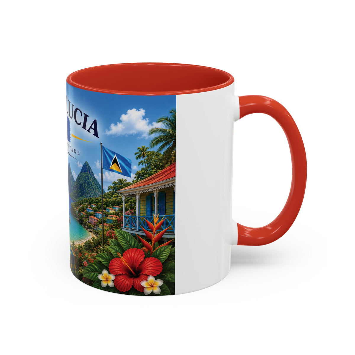 Saint Lucia Island Mug