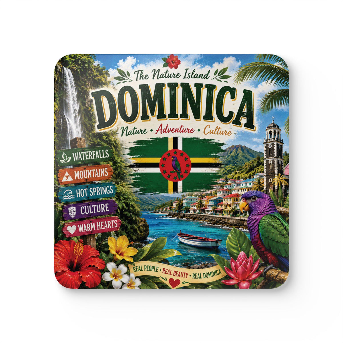 Dominica Coaster Set