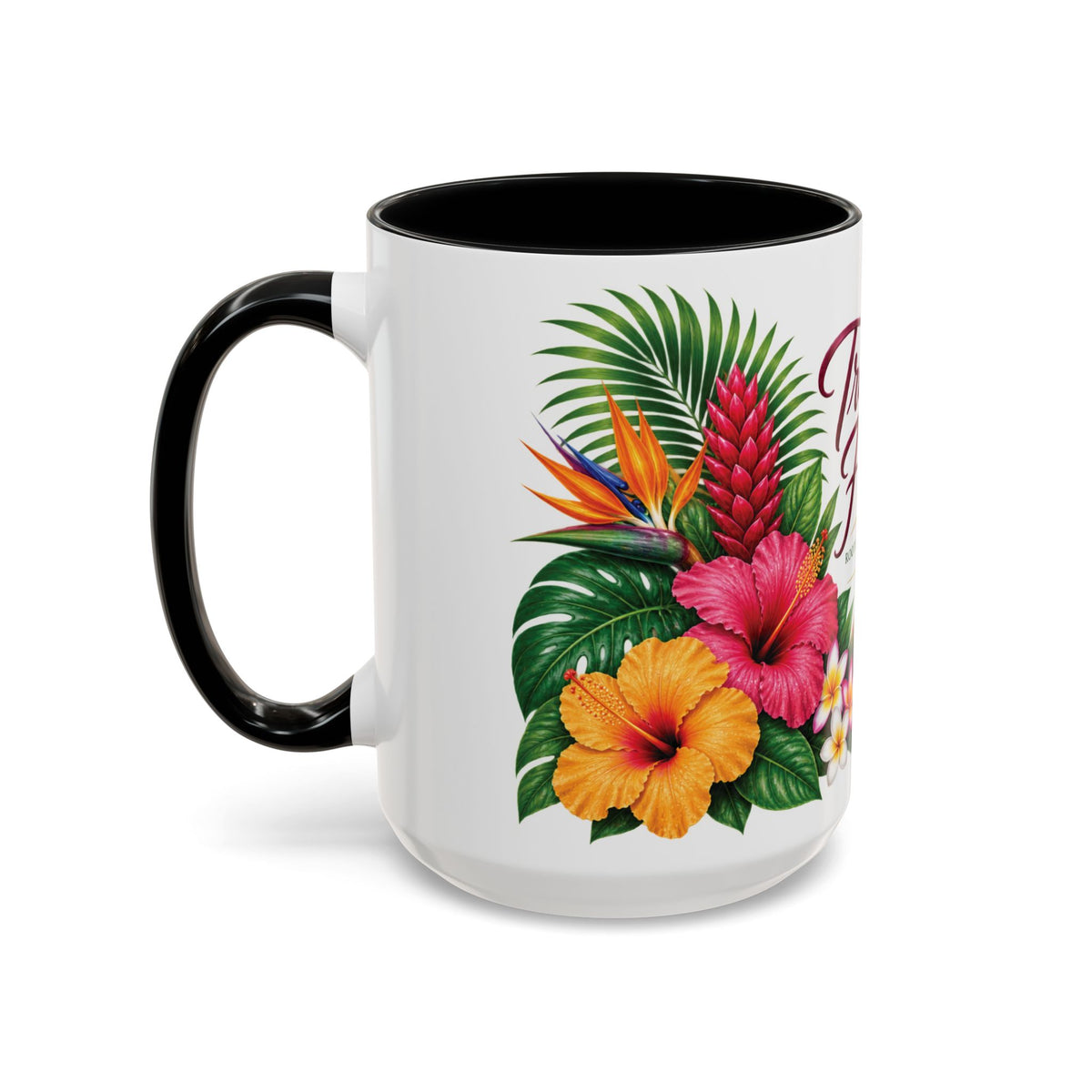 Caribbean Floral Mug