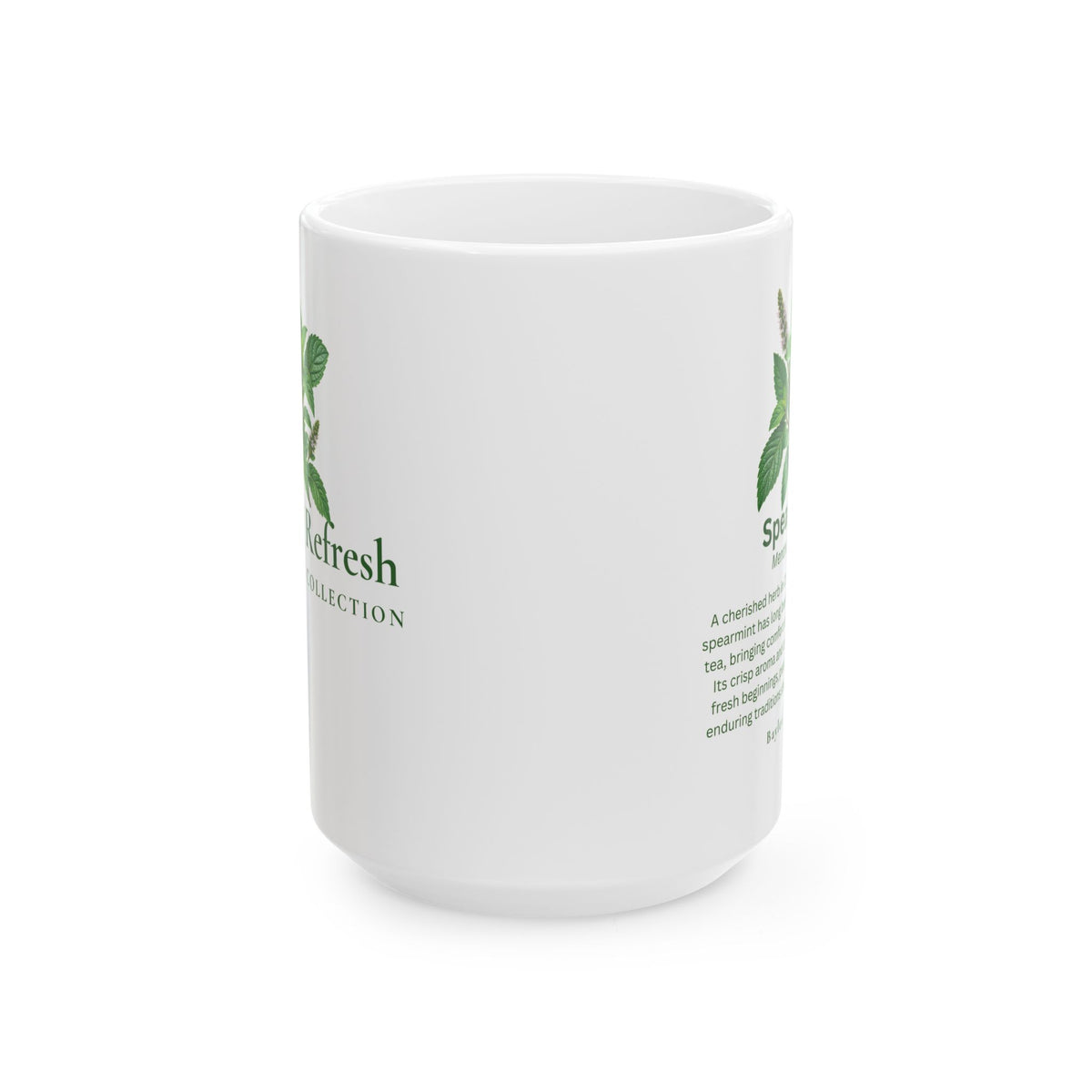 Spearmint Botanical Mug