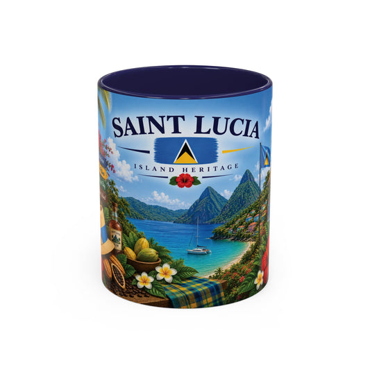Saint Lucia Island Mug