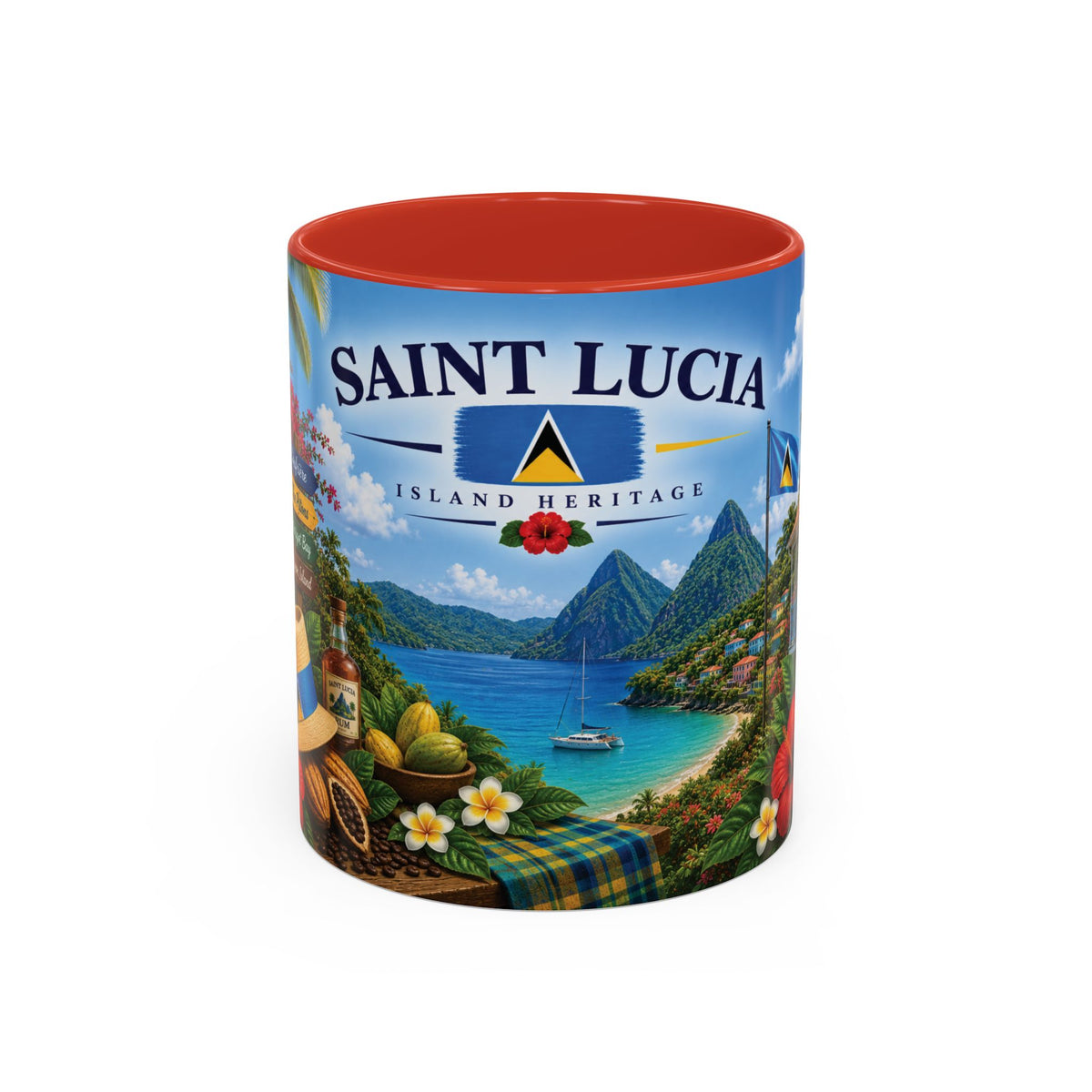 Saint Lucia Island Mug