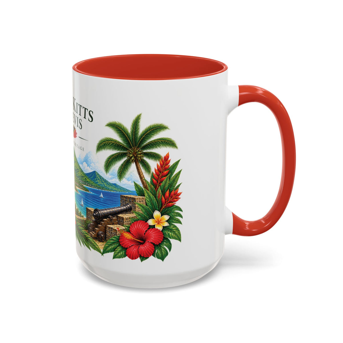 St Kitts & Nevis Island Mug