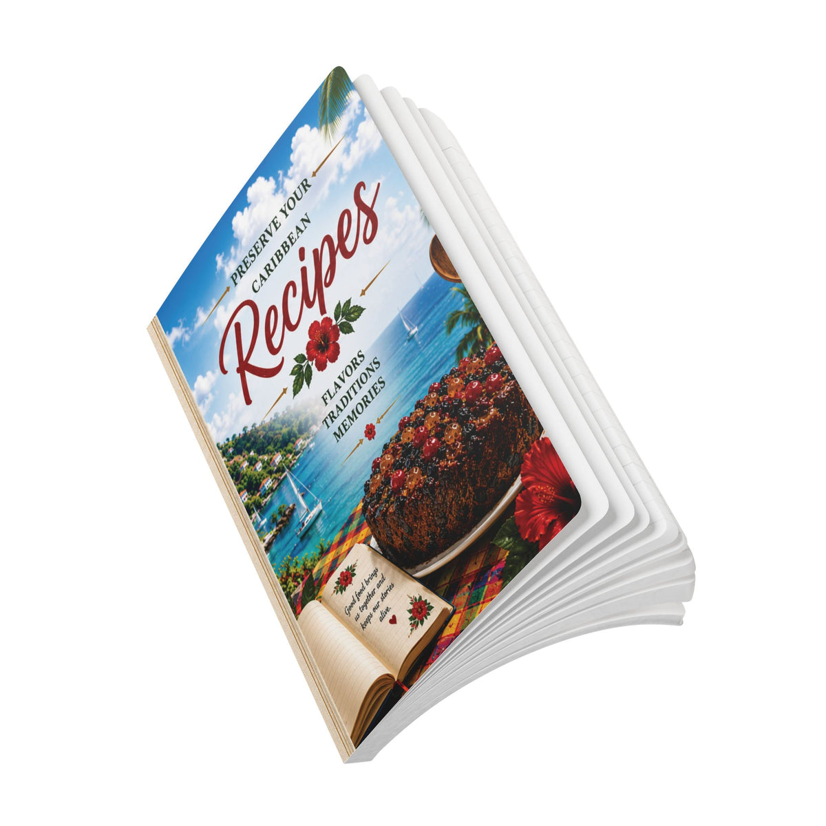 Preserve Your Caribbean Recipes Softcover Recipe Journal / Notebook – 200 Pages