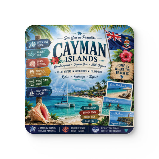 Cayman Islands Coaster Set