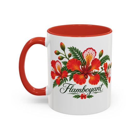 Flamboyant Island Bloom Mug