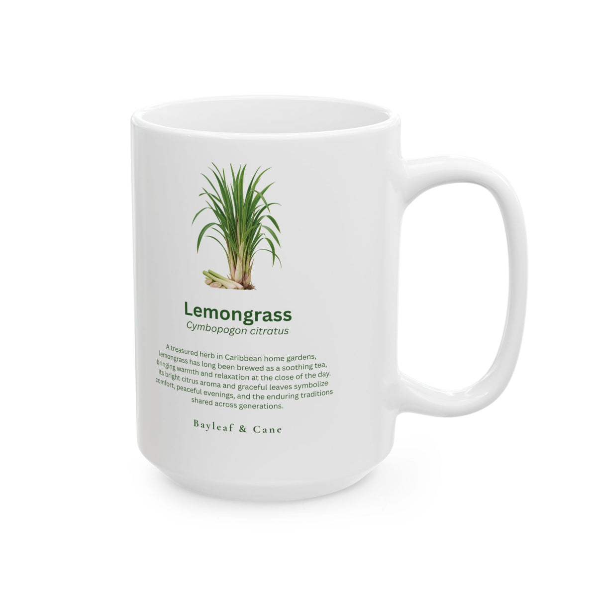 Lemongrass Botanical Mug