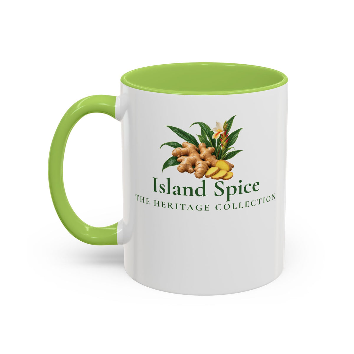 Ginger Botanical Accent Mug