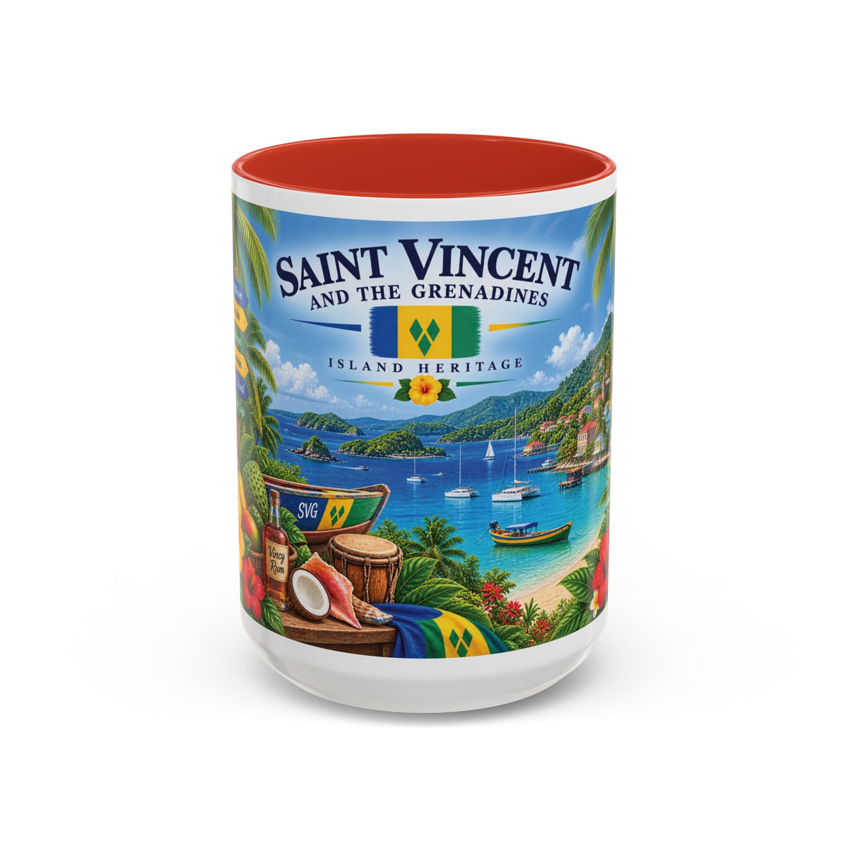 Saint Vincent & The Grenadines Island Mug