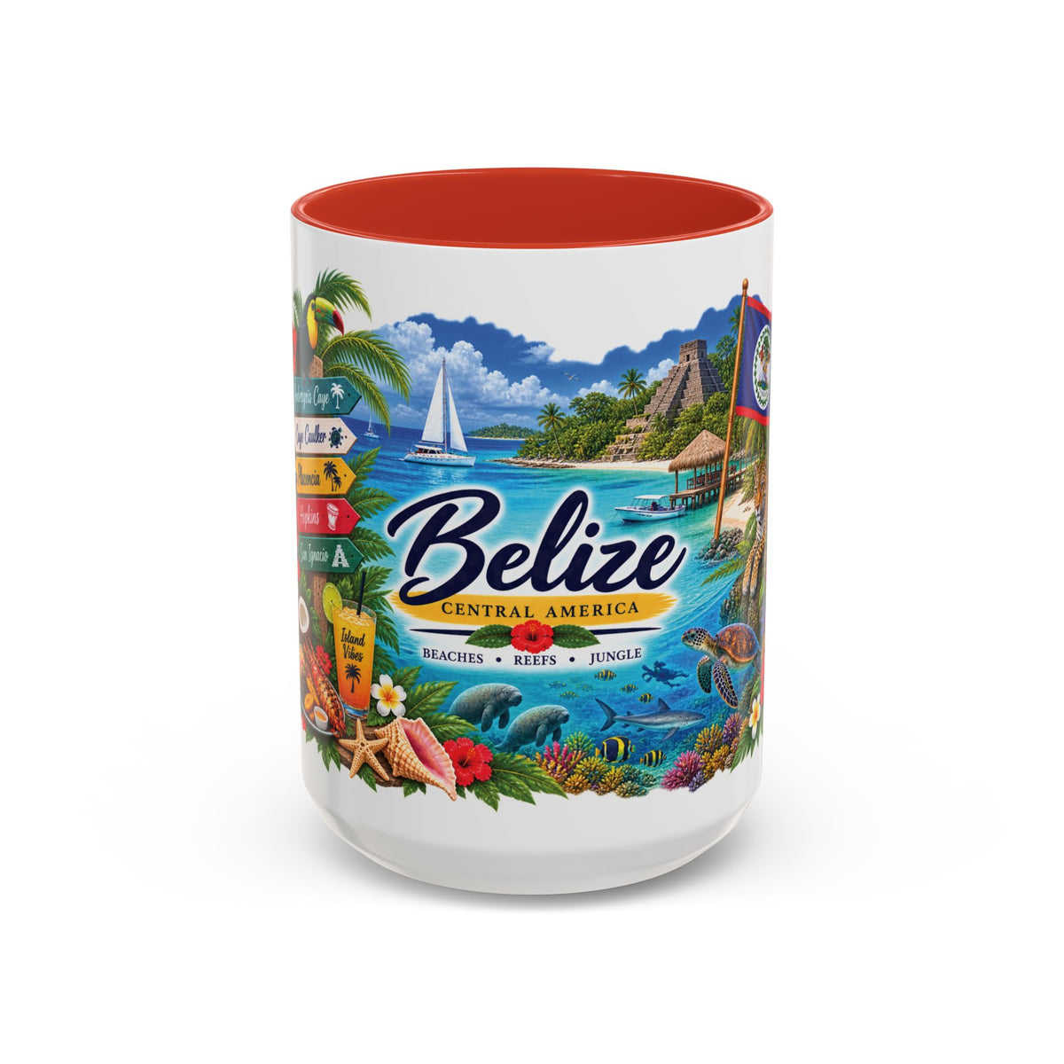 Belize Island Mug