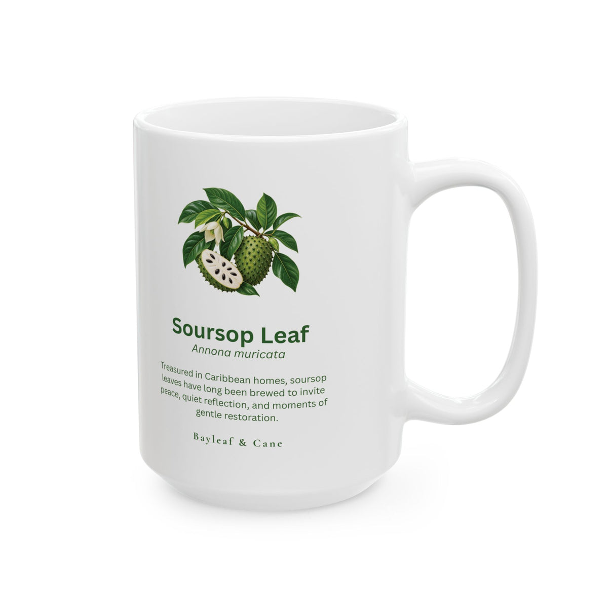 Soursop Leaf Botanical Mug