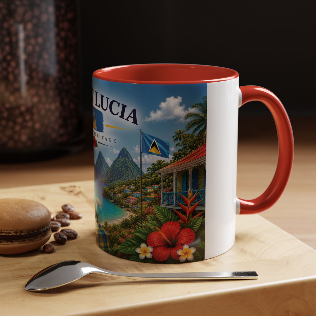 Saint Lucia Island Mug