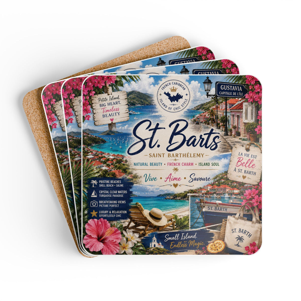 St. Barts Coaster Set