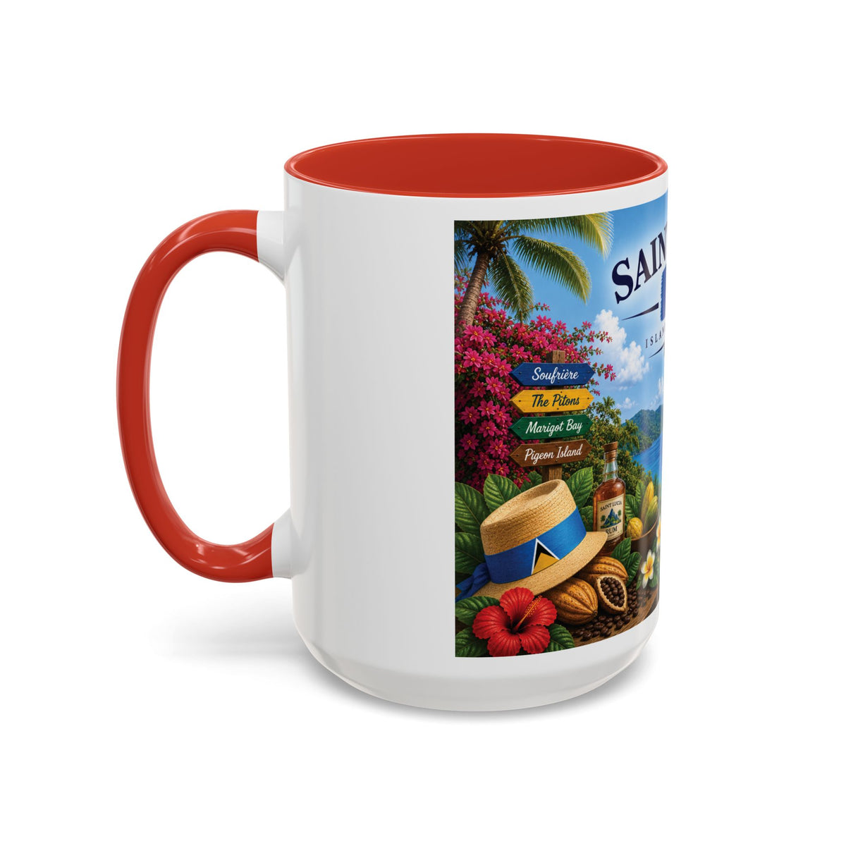 Saint Lucia Island Mug