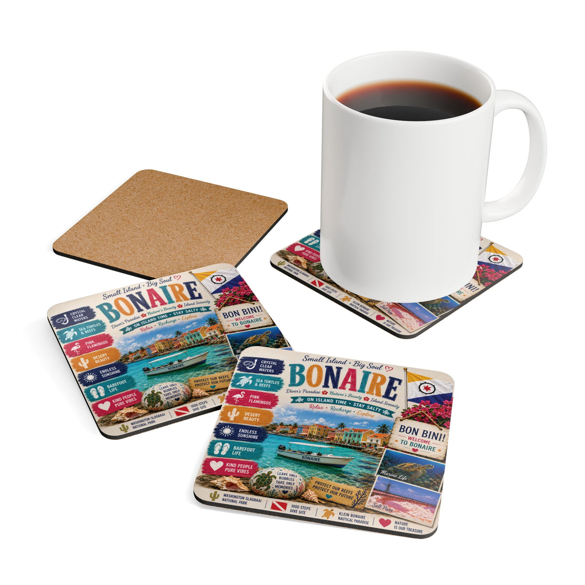Bonaire Coaster Set