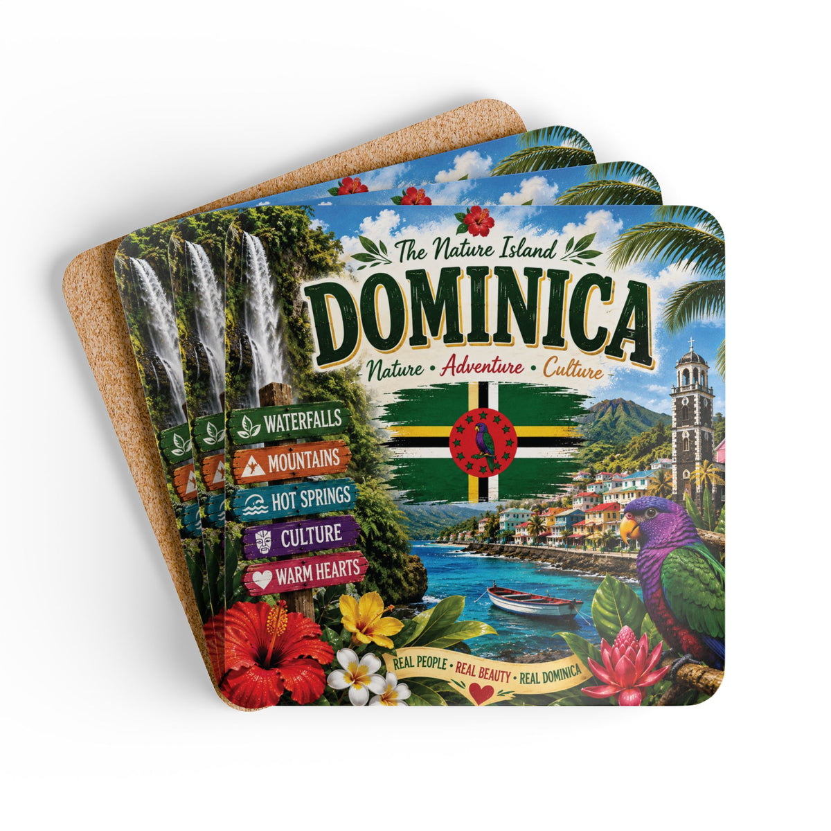 Dominica Coaster Set