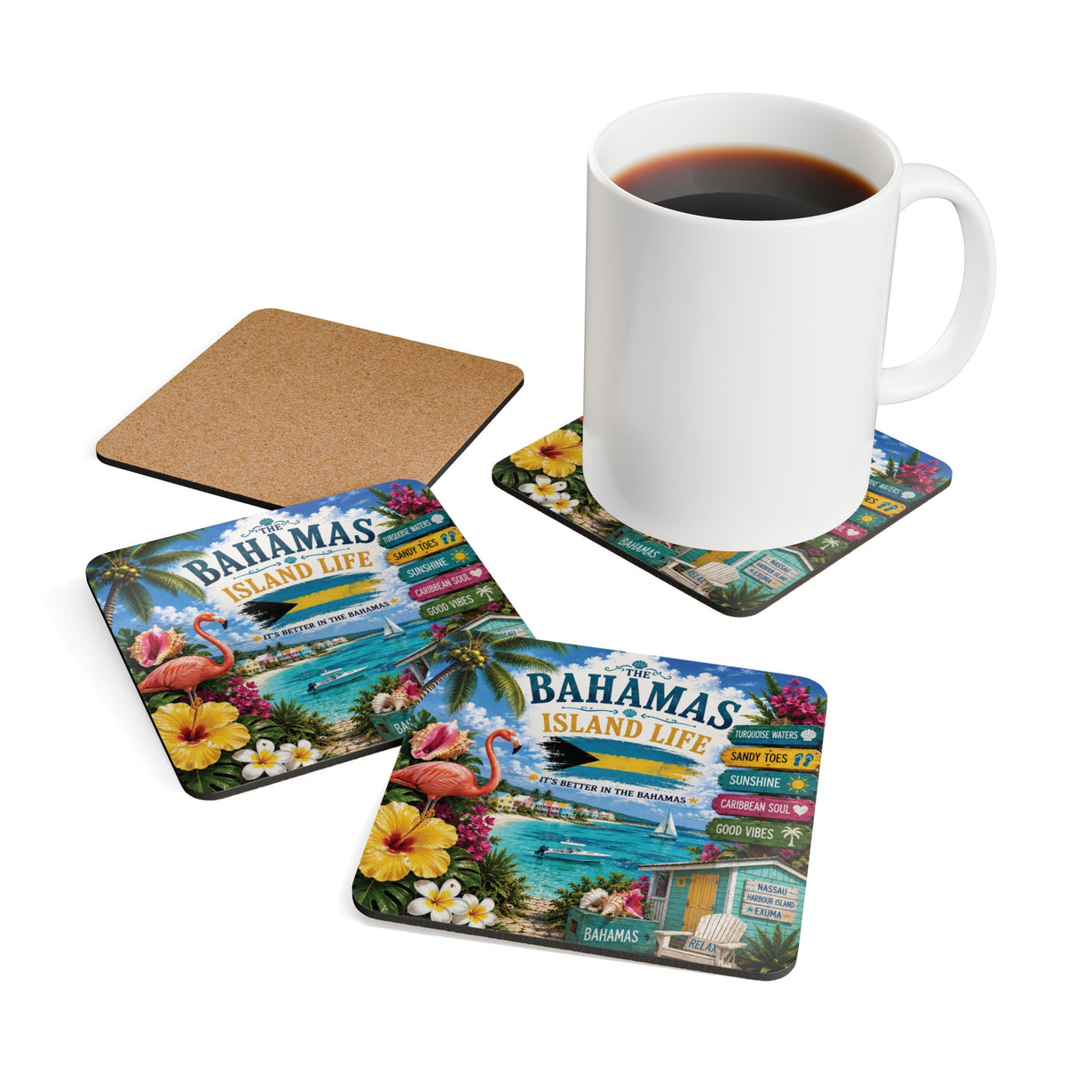 The Bahamas Coaster Set