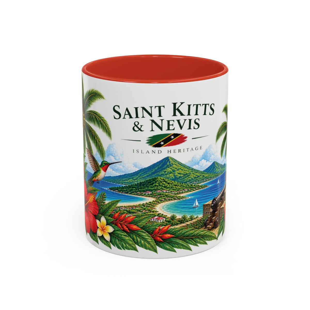 St Kitts & Nevis Island Mug