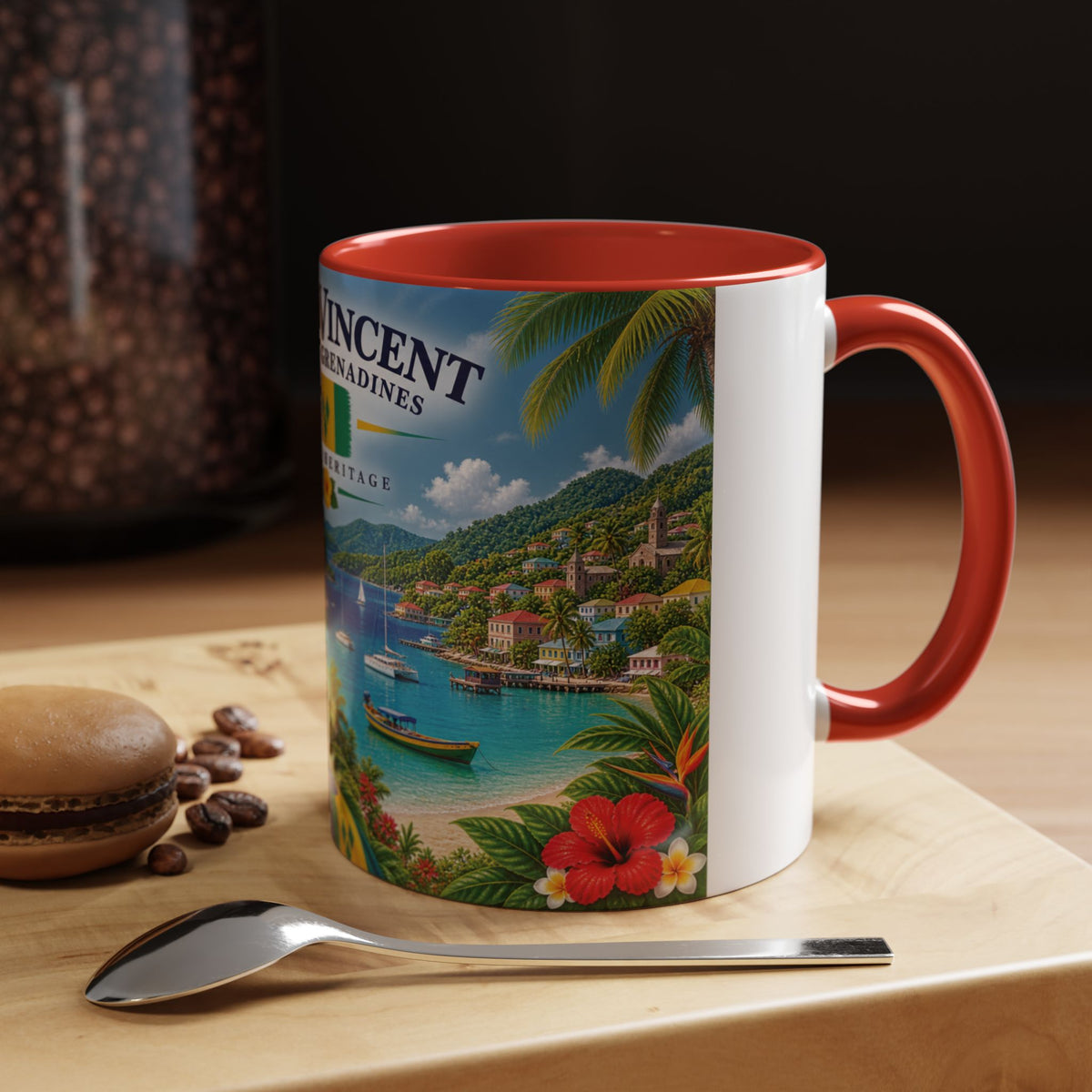 Saint Vincent & The Grenadines Island Mug