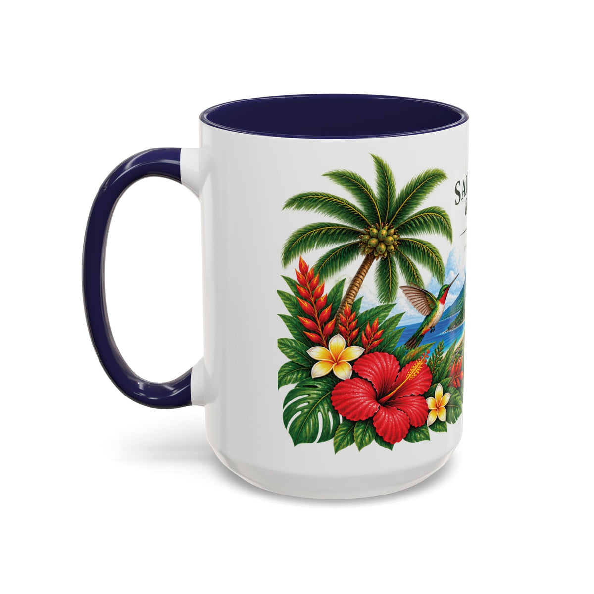 St Kitts & Nevis Island Mug