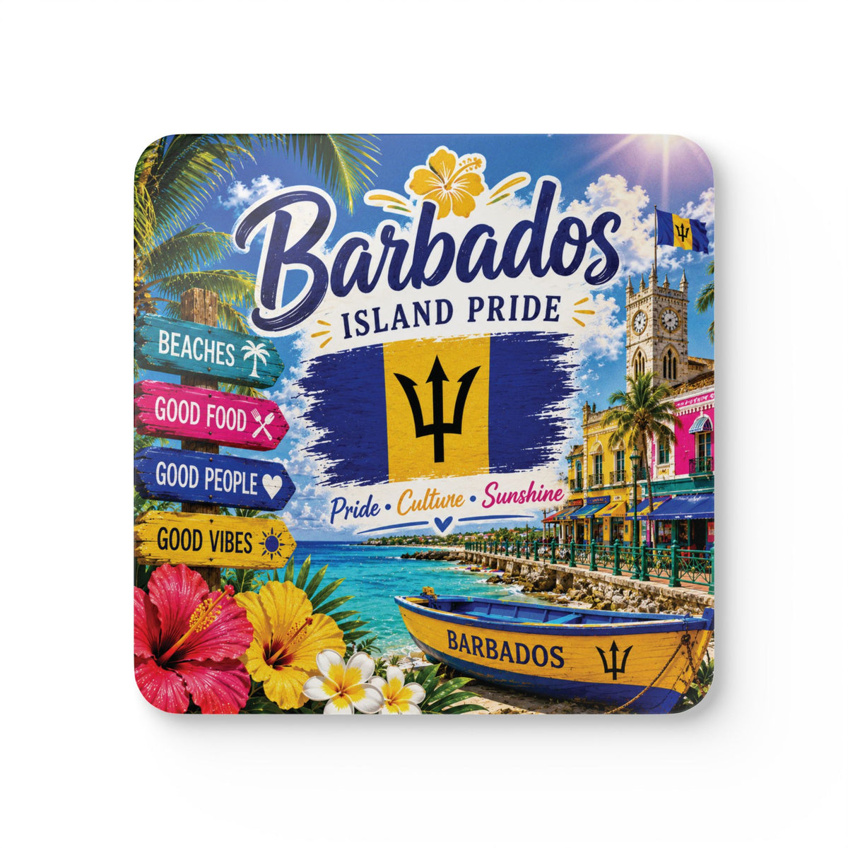 Barbados Coaster Set
