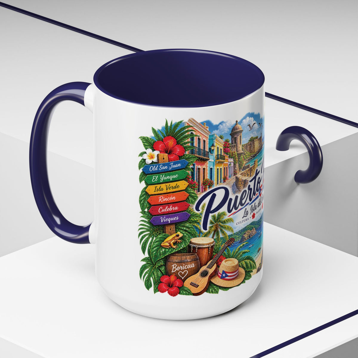 Puerto Rico Island Mug