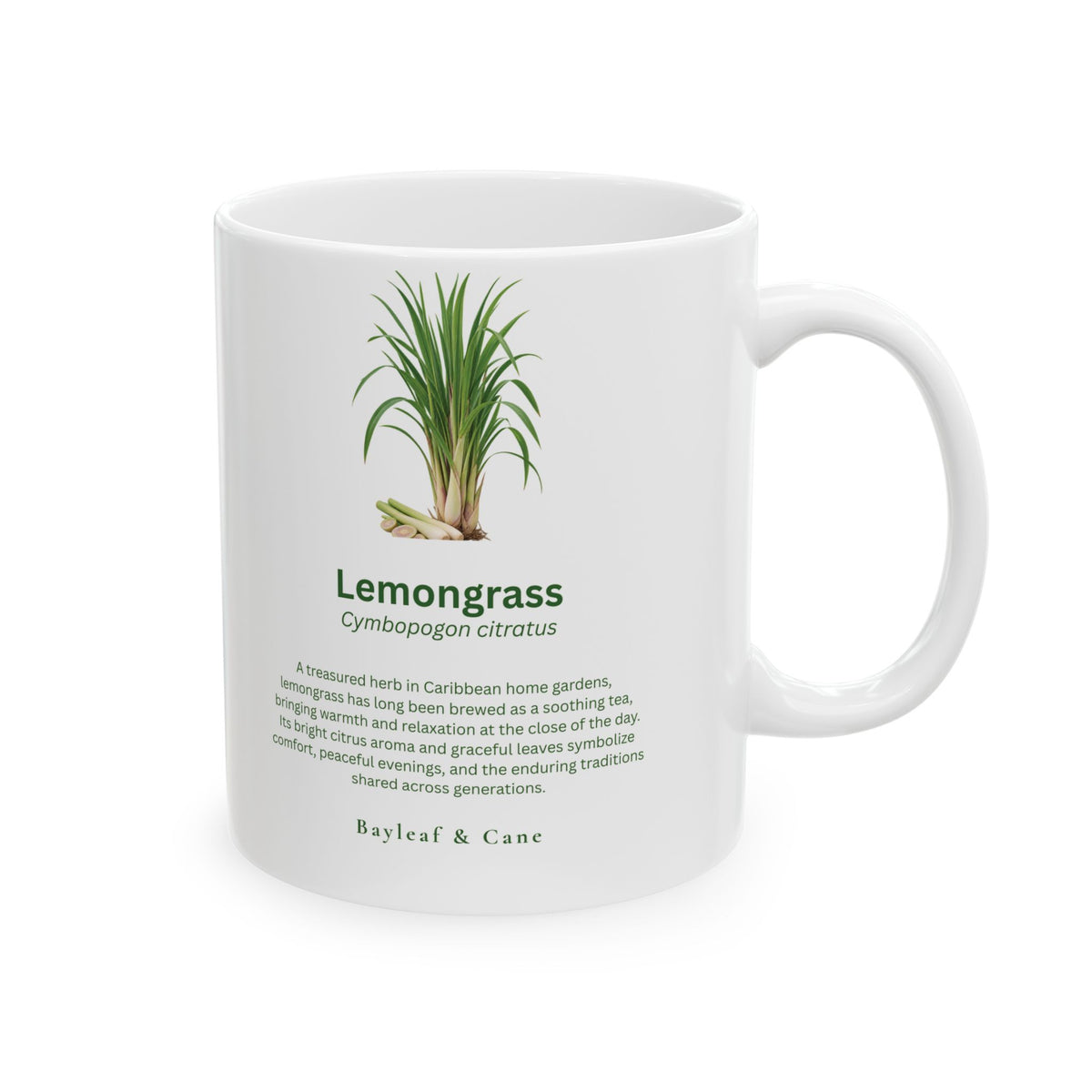 Lemongrass Botanical Mug
