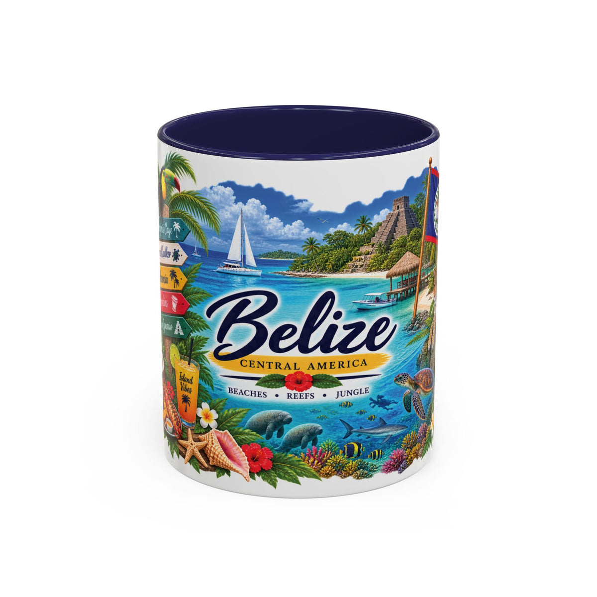 Belize Island Mug