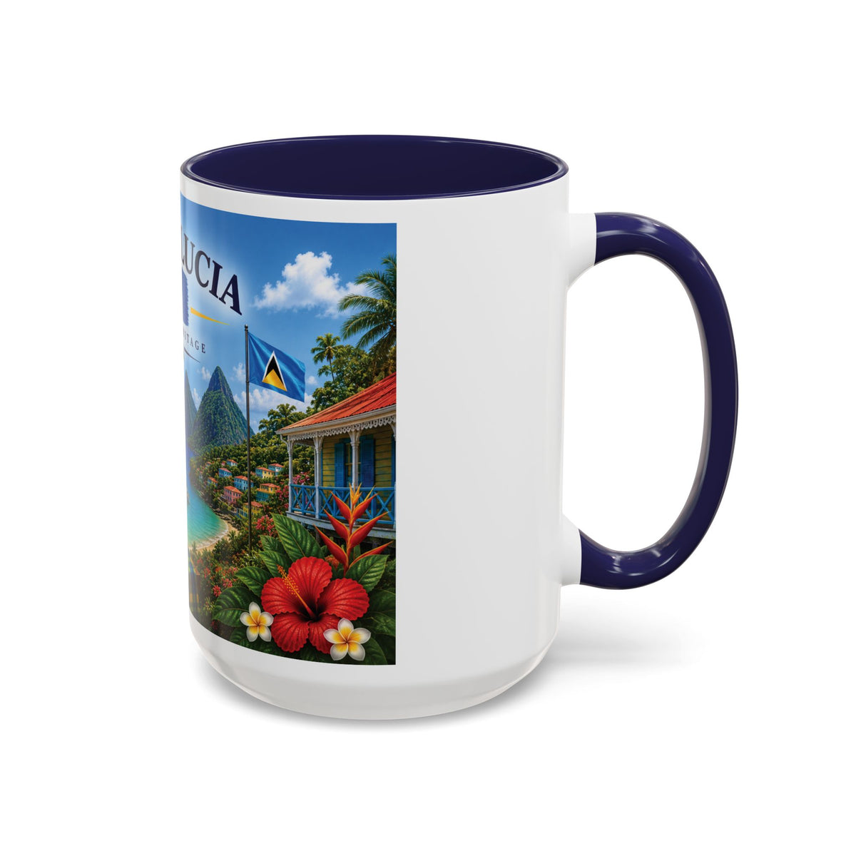 Saint Lucia Island Mug