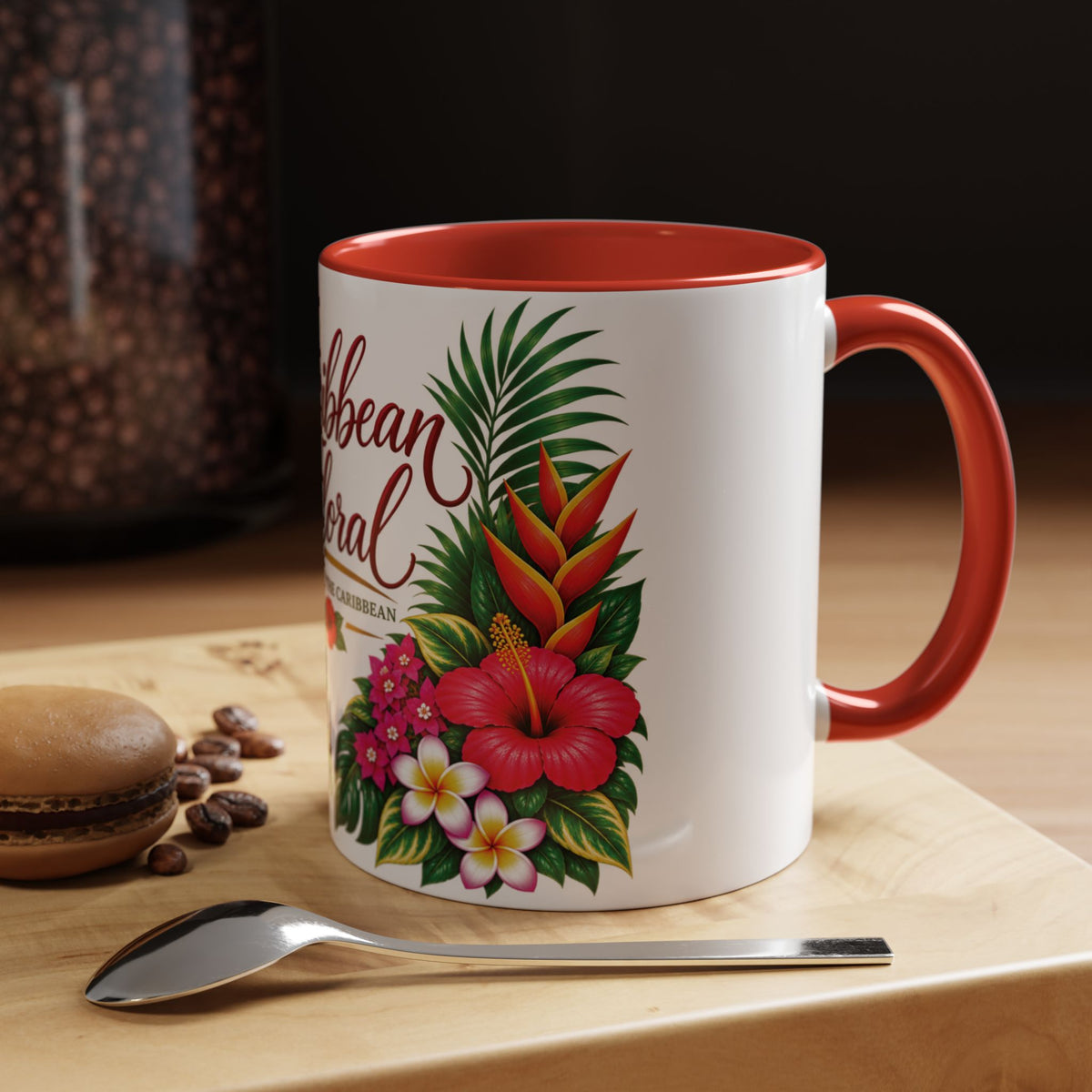 Caribbean Floral Mug