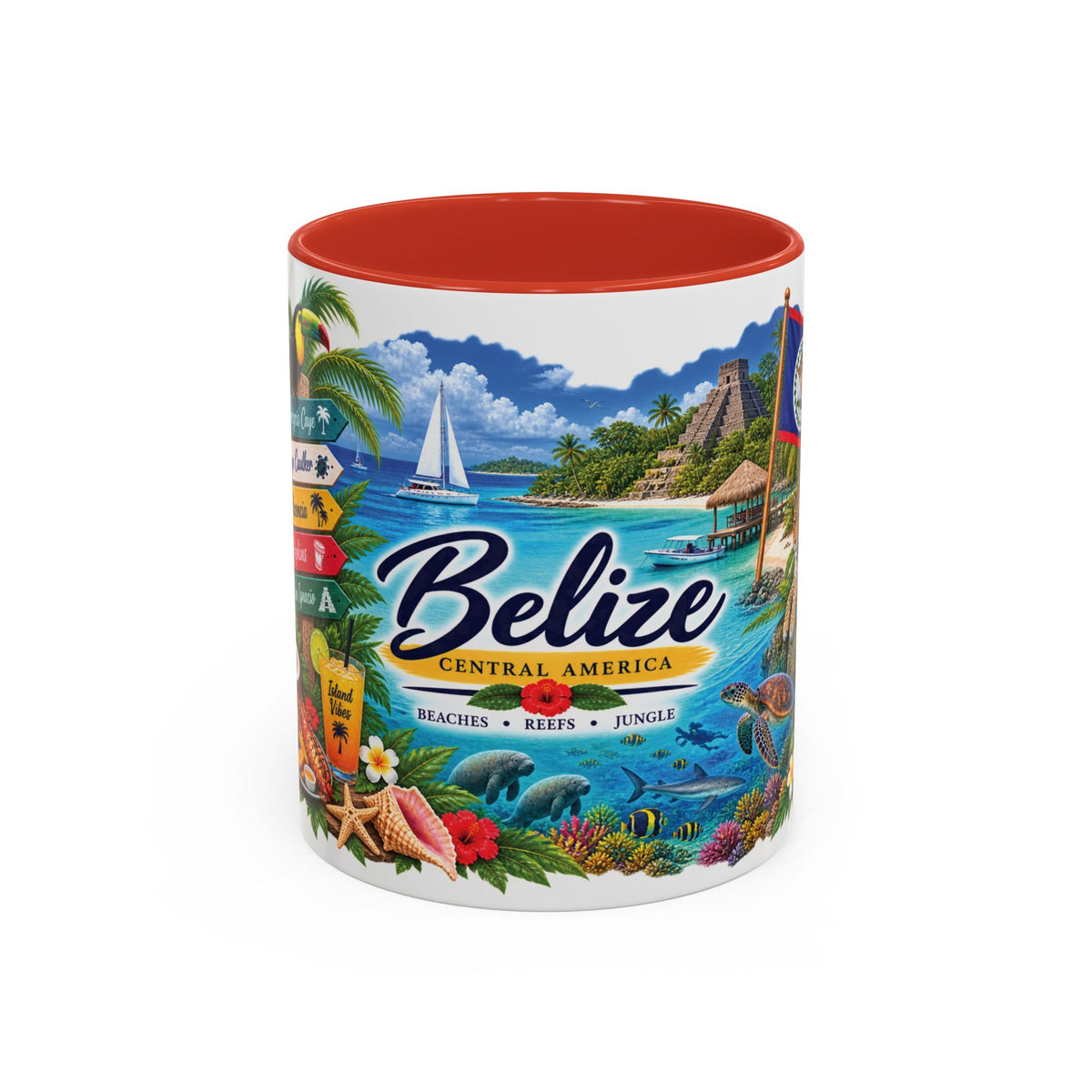 Belize Island Mug