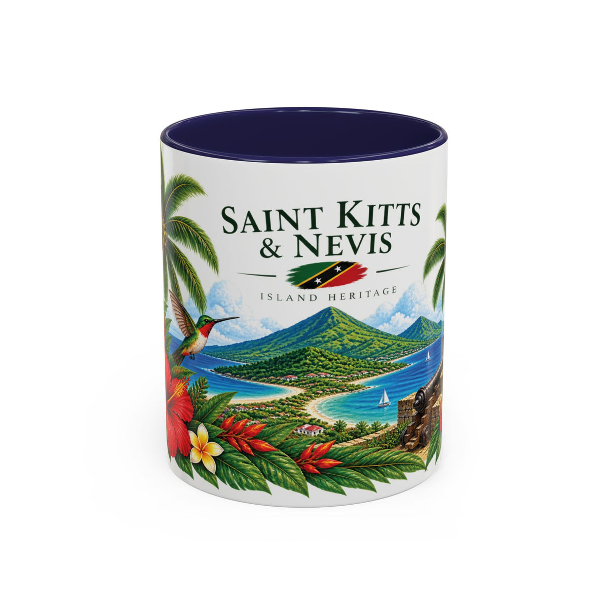 St Kitts & Nevis Island Mug